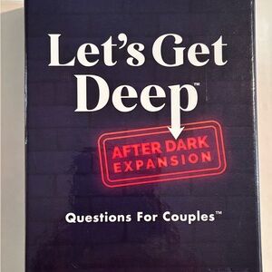 Let's Get Deep After Dark Expansion Game